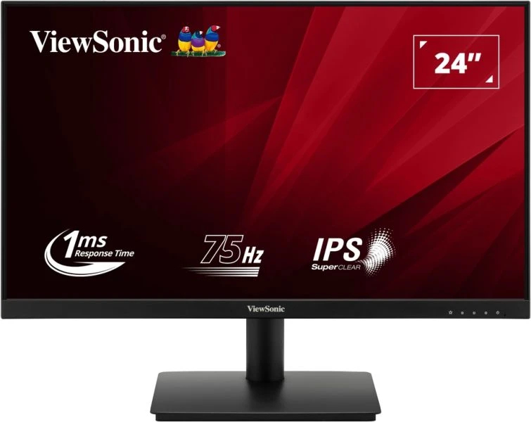 VIEWSONIC Desktop Monitor - VA240H2 - 24in - 1920x1080 (Full HD) - 1ms 75Hz