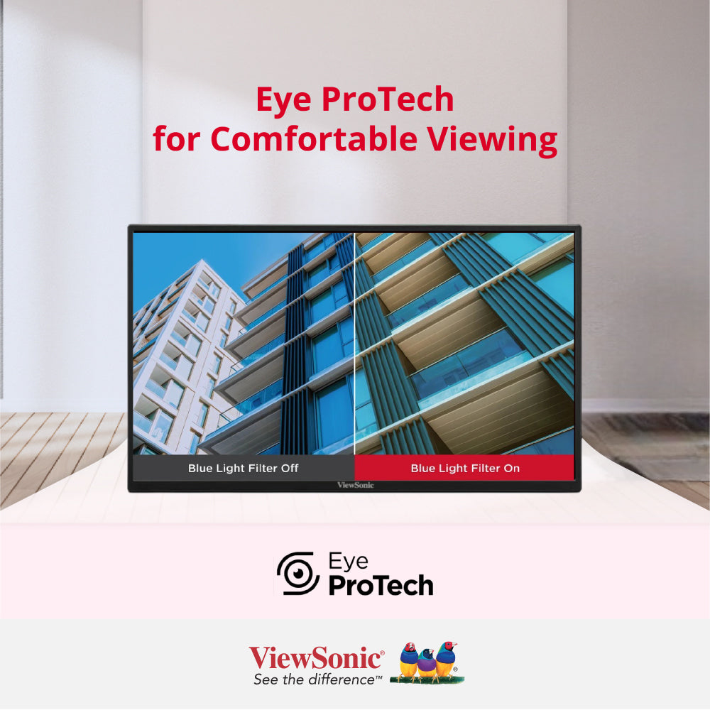 VIEWSONIC Portable USB-C Monitor - ThinkVision VA1650 - 16in - 1920x1080 (Full HD) - IPS