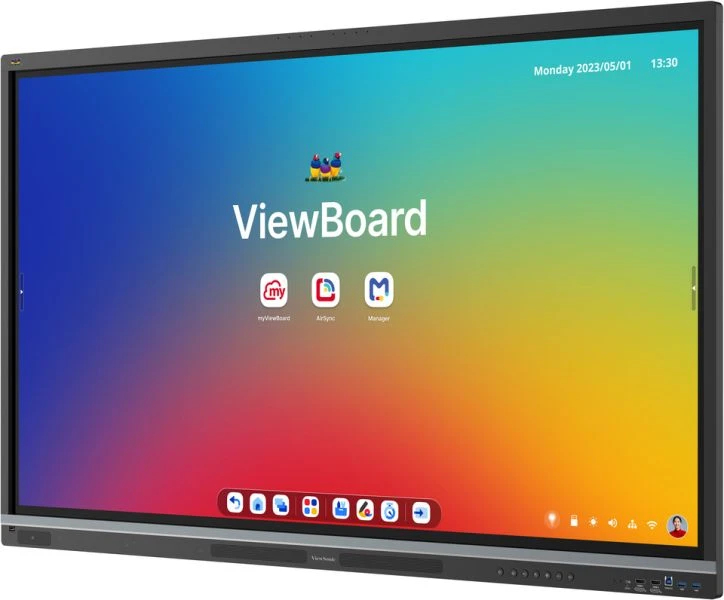 VIEWSONIC Interactive Flat Panel  - ViewBoard IFP8651 - 86in TouchScreen - 3840x2160 (4K UHD) - 16GB 128GB - Android 14