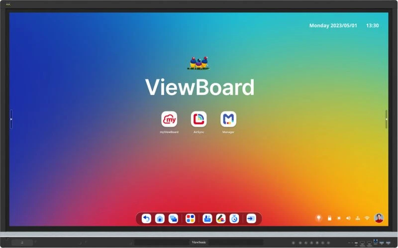 VIEWSONIC Interactive Flat Panel  - ViewBoard IFP8651 - 86in TouchScreen - 3840x2160 (4K UHD) - 16GB 128GB - Android 14