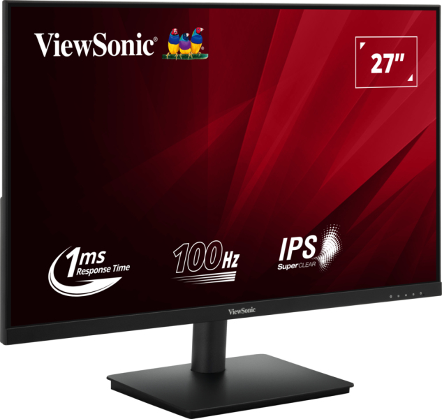 VIEWSONIC Desktop Monitor - VA270-H-2 - 27in - 1920x1080 (Full HD) - 1ms IPS 100Hz