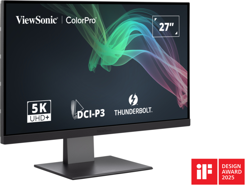 VIEWSONIC Desktop Monitor - VP27885K - 27in - 5120x2880 (5k) - 5ms