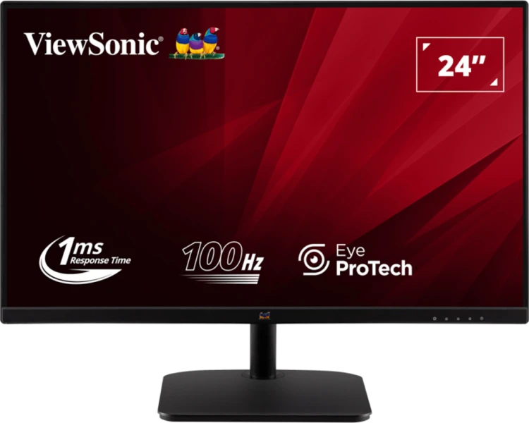 VIEWSONIC Desktop Monitor - VA2432-MHD-3 23.8IN 16:9 1920X1080 1MS 1300:1