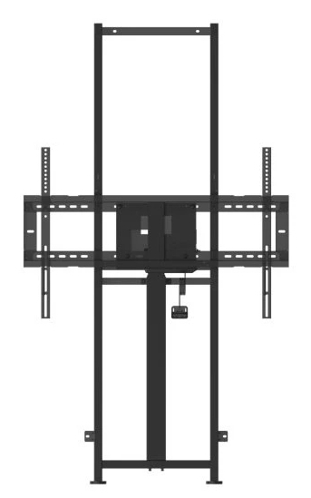 VIEWSONIC Monitor Mount - VB-STND-104 - wall - 1 monitor - height adjustment - 55 to 86in - Black - Optional Trolley Conversion