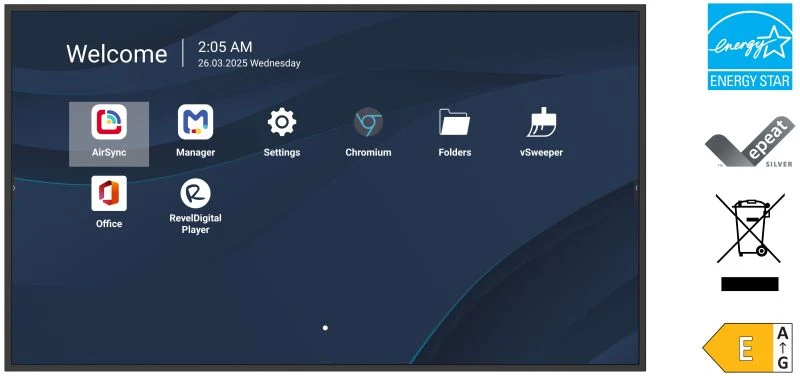 VIEWSONIC Large format display - ViewBoard CDE5514-2C - 55in - 3840x2160 (4K UHD) - Android 14