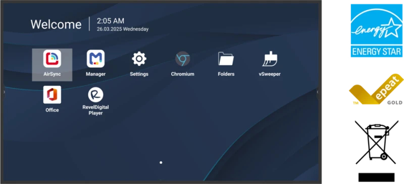 VIEWSONIC Large format display - ViewBoard CDE7531-1C - 75in - 3840x2160 (4K UHD) - Android 14