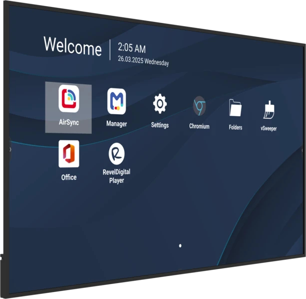 VIEWSONIC Large format display - ViewBoard CDE8631-1C - 86in - 3840x2160 (4K UHD) - Android 14
