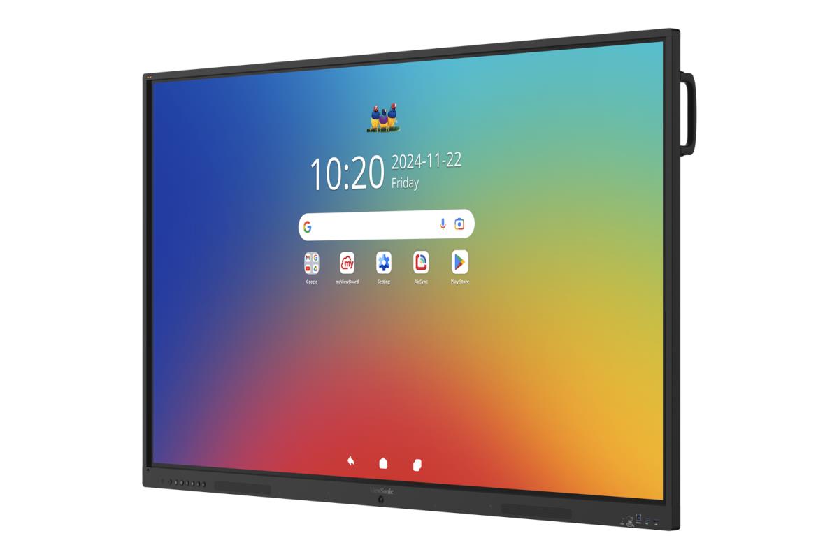 VIEWSONIC Interactive Flat Panel - ViewBoard IFP6535-1-1C - 65in - 3840x2160 (4K UHD) - energy-saving motion sensor
