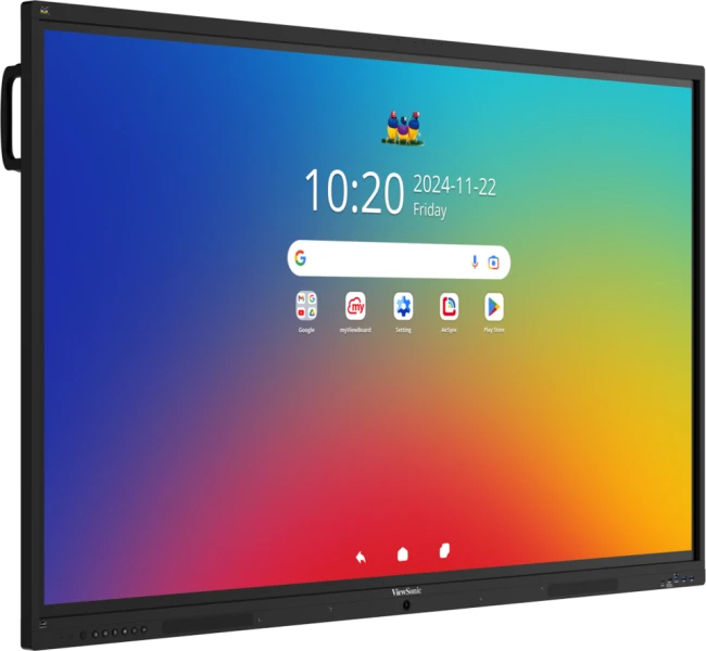 VIEWSONIC Interactive Flat Panel - ViewBoard IFP6541-1-1C - 65in - 3840x2160 (4K UHD) - motion sensor 8-microphone array