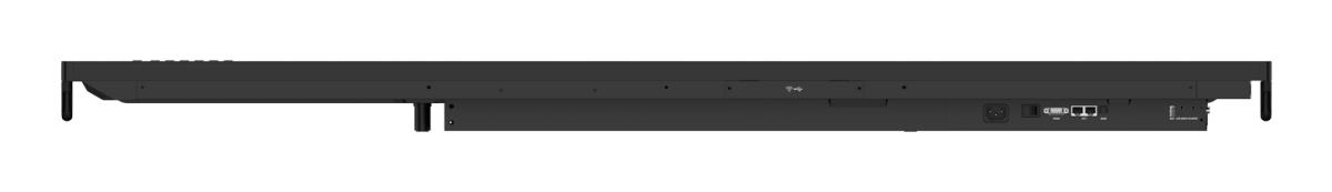 VIEWSONIC Interactive Flat Panel - ViewBoard IFP8641-1-1C - 86in - 3840x2160 (4K UHD) - motion sensor 8-microphone array