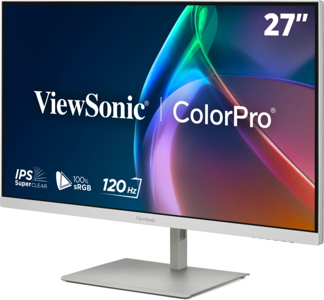 VIEWSONIC Desktop USB-C Monitor - VP2766-2K-W - 27in - 2560x1440 (QHD) - IPS 120Hz