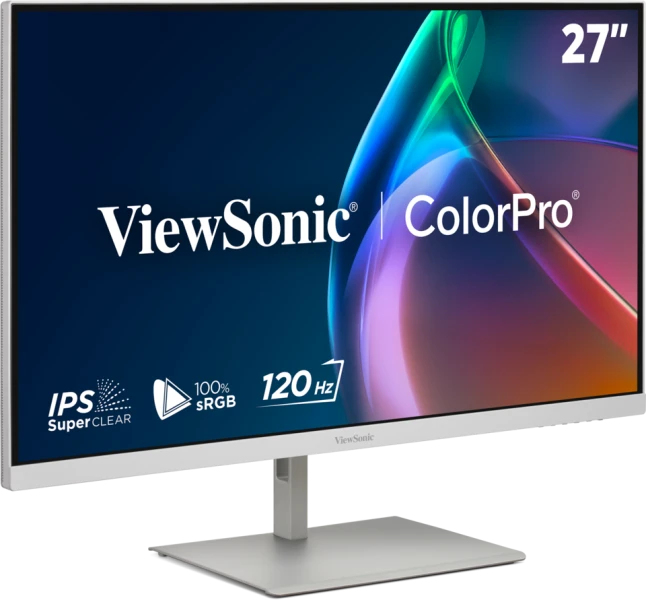 VIEWSONIC Desktop USB-C Monitor - VP2766-2K-W - 27in - 2560x1440 (QHD) - IPS 120Hz
