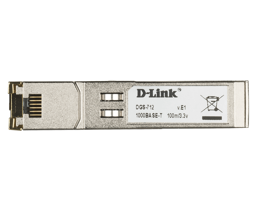 D-LINK Enet Copper Sfp Transceiver 1000bt