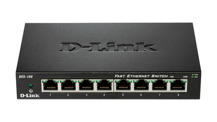 D-LINK Switch Des-108/e 8 Port Fast Ethernet