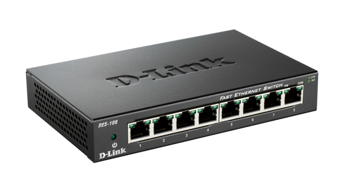 D-LINK Switch Des-108/e 8 Port Fast Ethernet