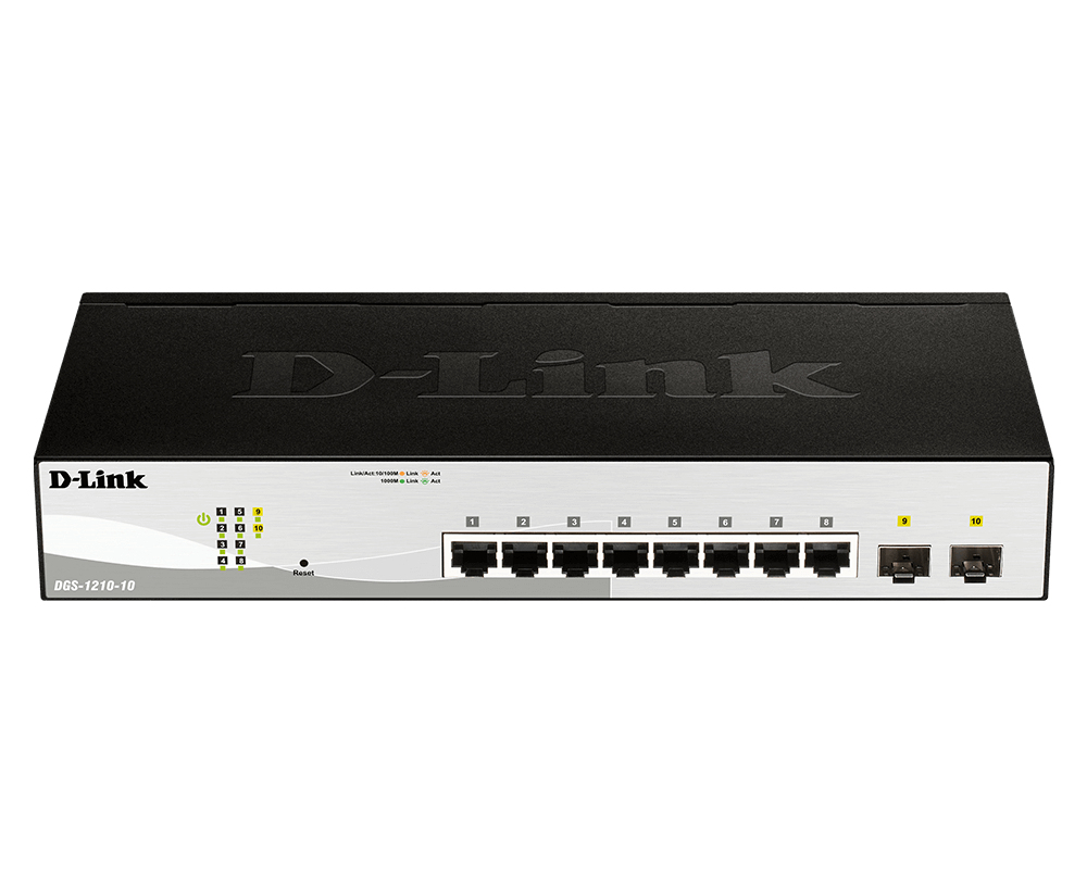 D-LINK Switch Dgs-1210-10 10-port 10/100/1000 Gigabit