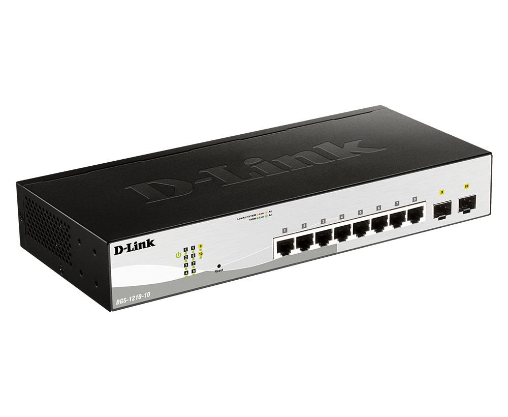 D-LINK Switch Dgs-1210-10 10-port 10/100/1000 Gigabit