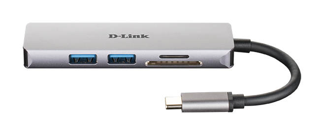D-LINK Dub-m530 5-in-1 USB-c With Hdmi And Sd/microsd Card Reader
