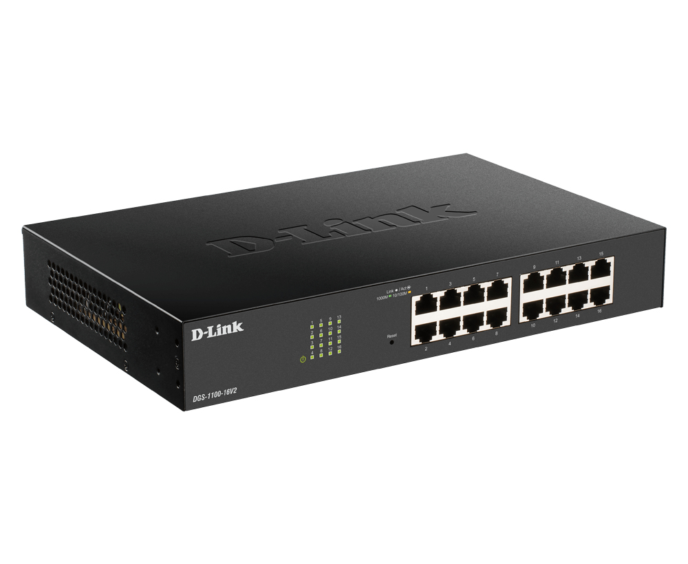 D-LINK Switch Dgs-1100-24pv2 24 Ports Poe Gigabit Smart Managed