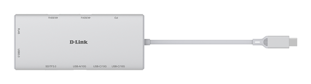 D-LINK USB-c Hub Dup-a01 10-port Multi-function White