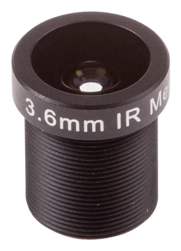 AXIS Lens 3.6mm F1.8 With M12 Thread Rem Ir Cut Filter 10 Pcs