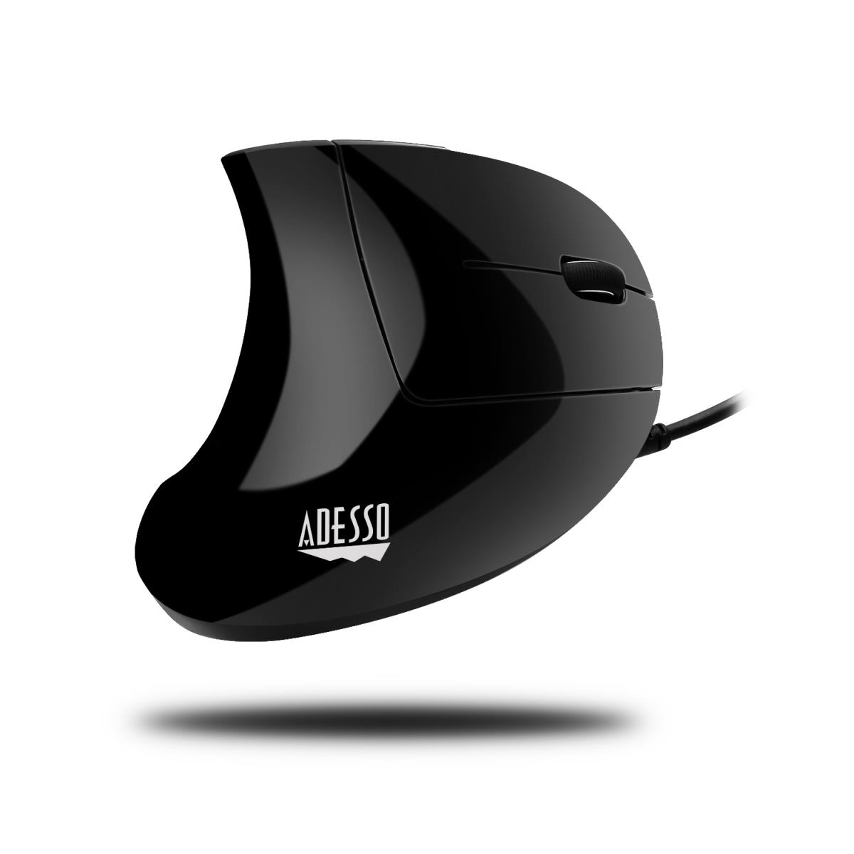 ADESSO Vertical Illuminated Ergonomic USB Mouse
