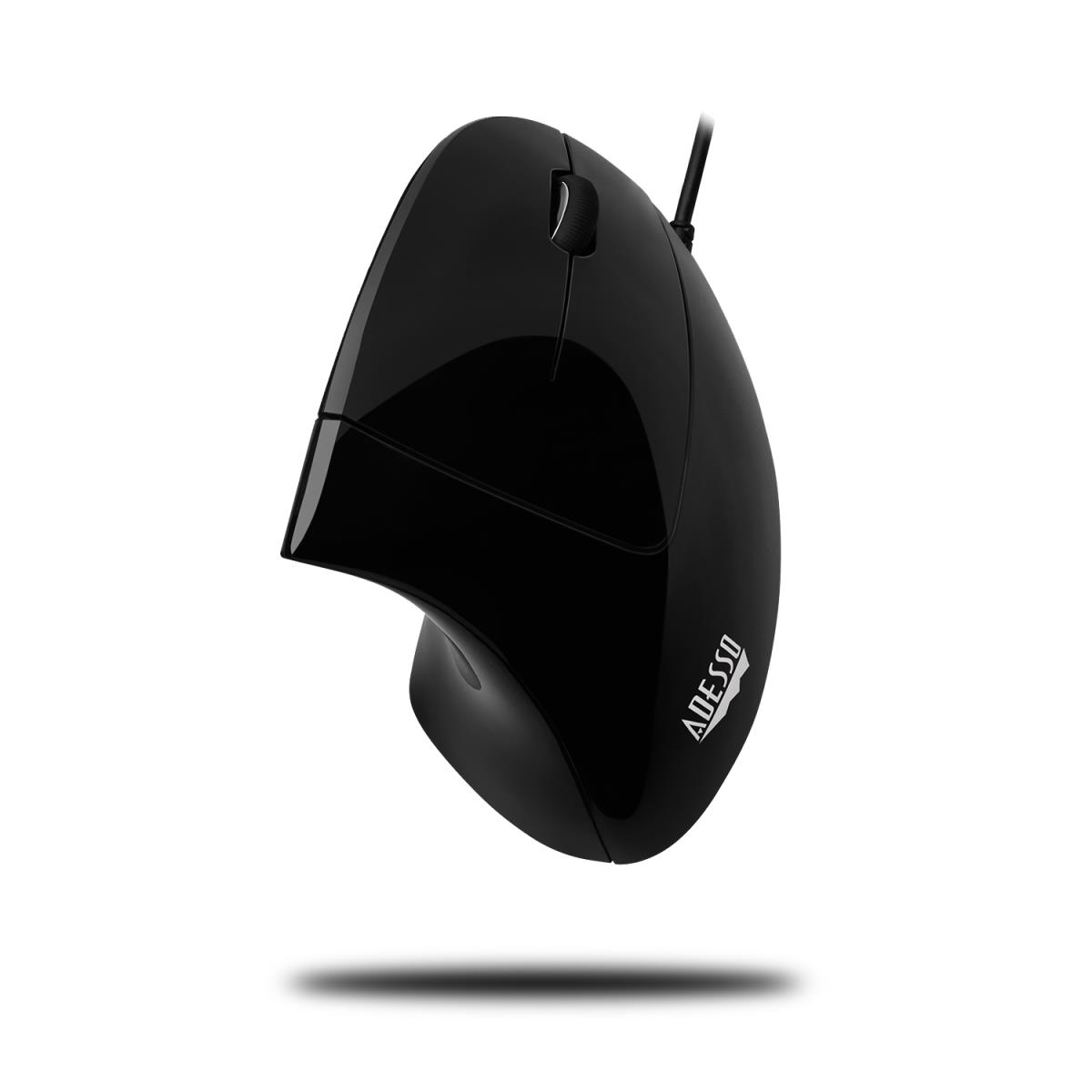 ADESSO Vertical Illuminated Ergonomic USB Mouse