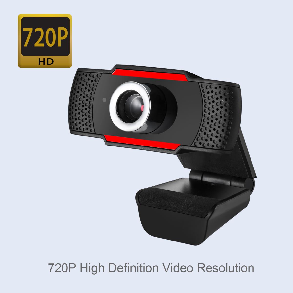 ADESSO Cybertrack H3 720p USB Webcam With Built-in Microphone