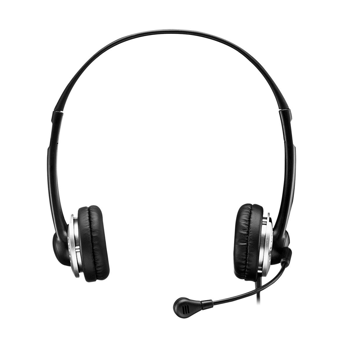 ADESSO Stereo USB Multimedia Headphone/headsetwith Microphone