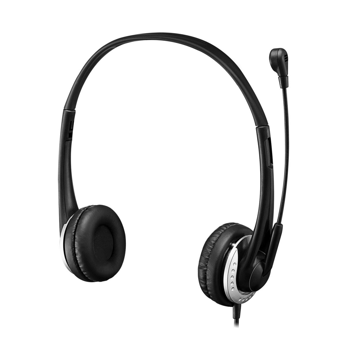 ADESSO Stereo USB Multimedia Headphone/headsetwith Microphone