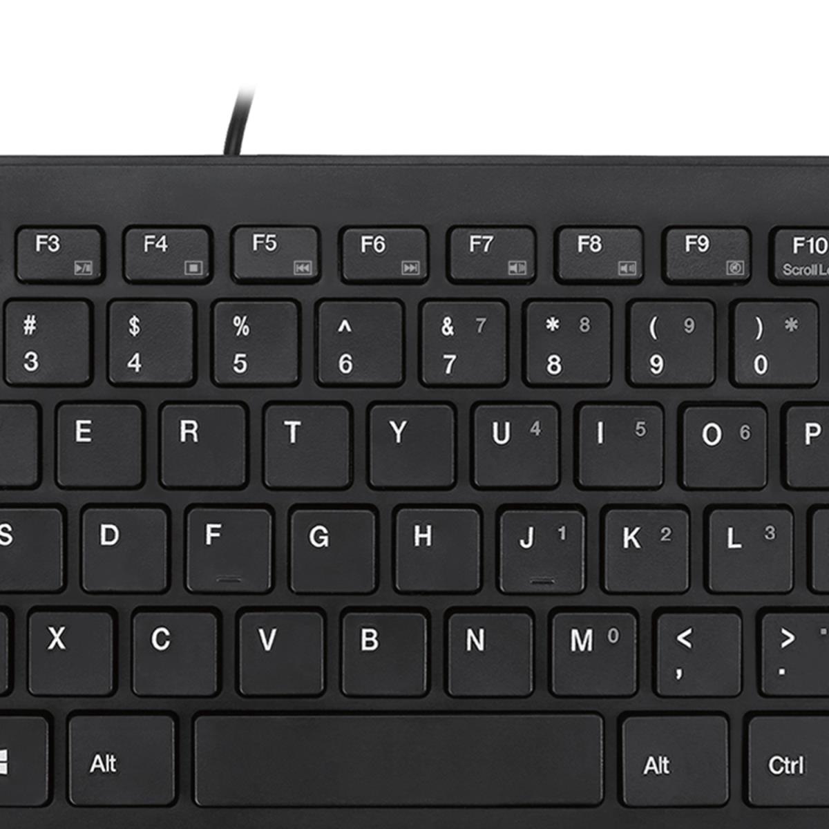 ADESSO Slim Touch Mini Keyboard USB