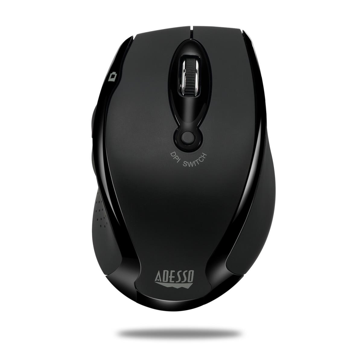ADESSO Imouse M20b Wireless Ergonomic Optical Mouse (black)