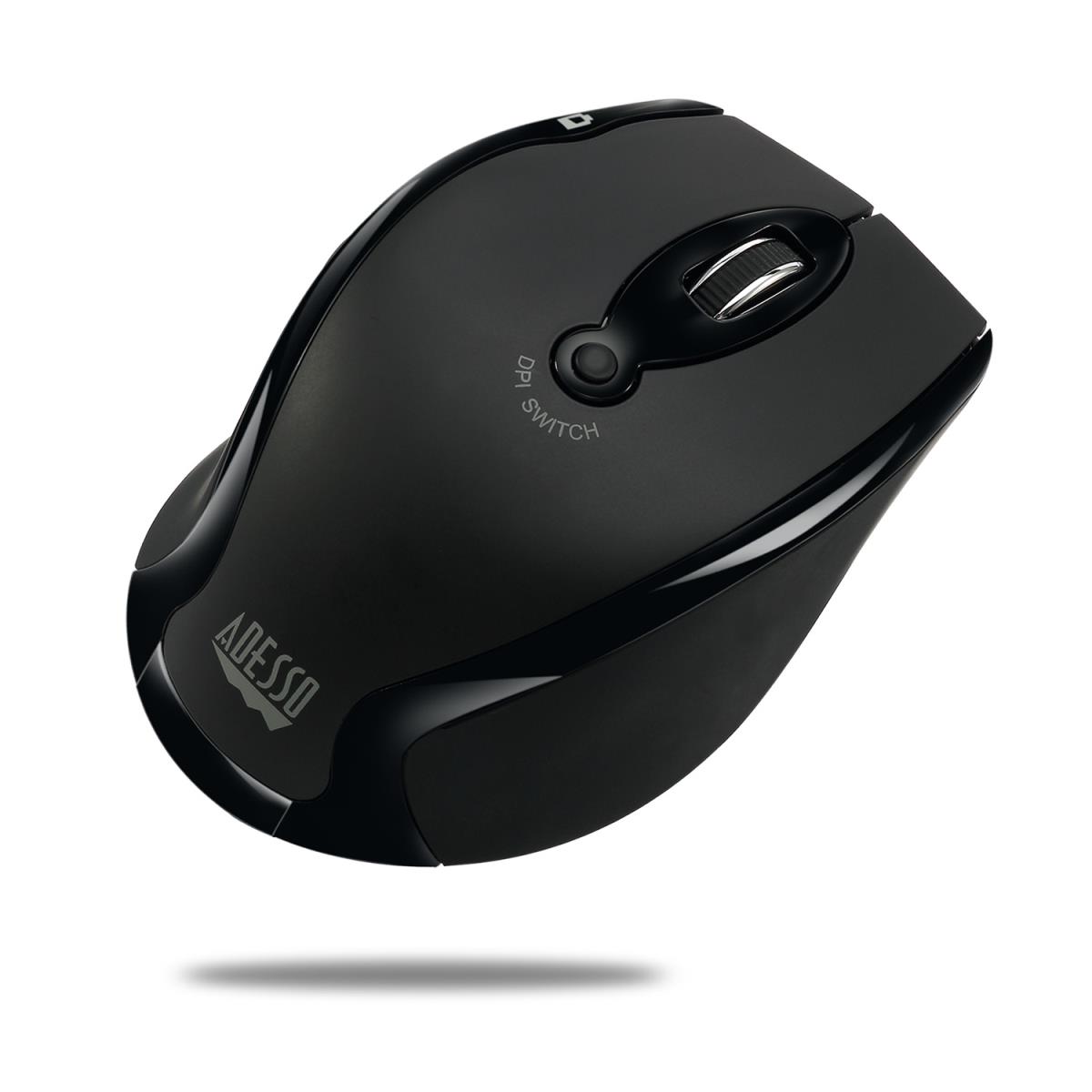 ADESSO Imouse M20b Wireless Ergonomic Optical Mouse (black)