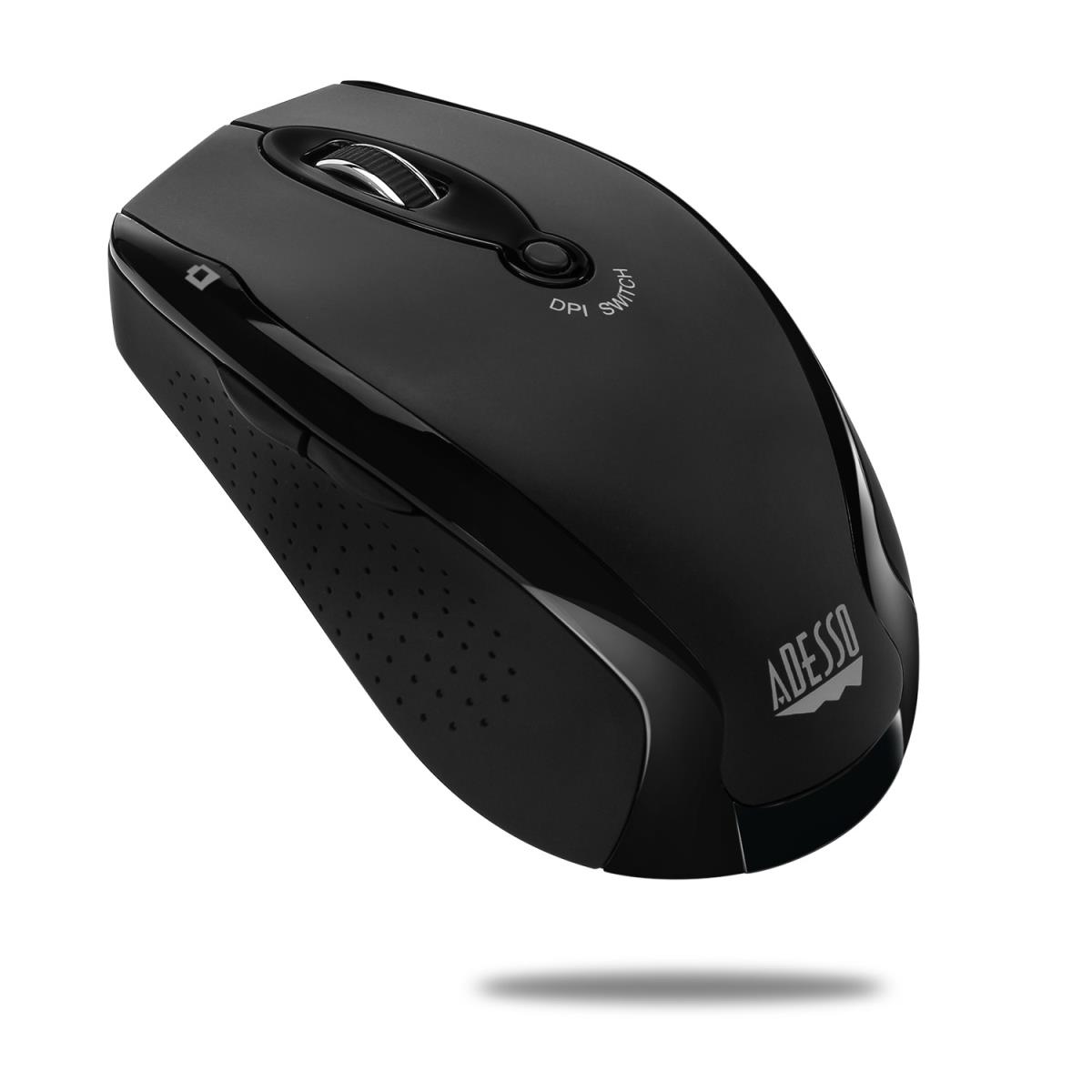 ADESSO Imouse M20b Wireless Ergonomic Optical Mouse (black)