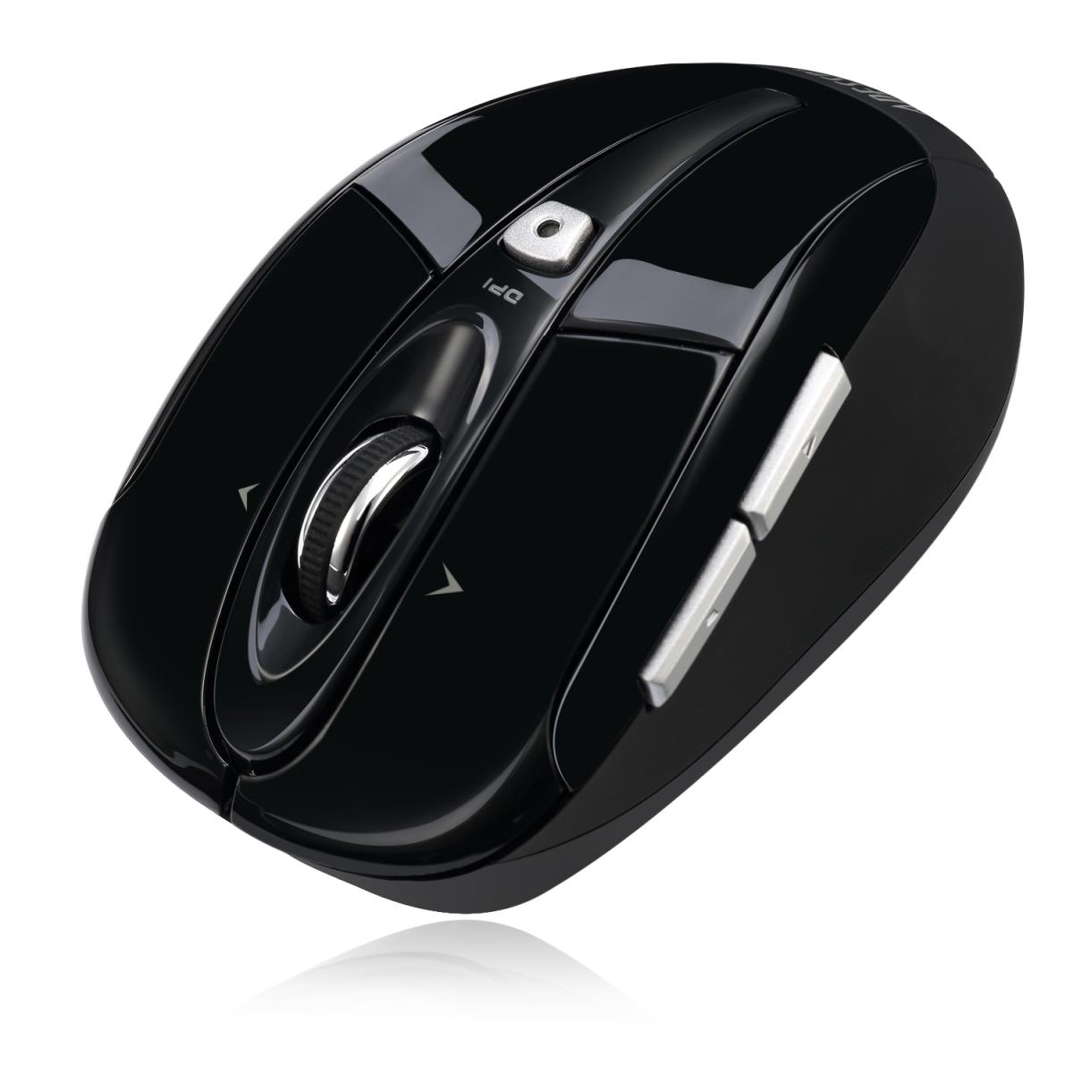 ADESSO Imouse S60b Wireless 5 Buttons 4 Way Scroll Programable Mini Mouse (black)