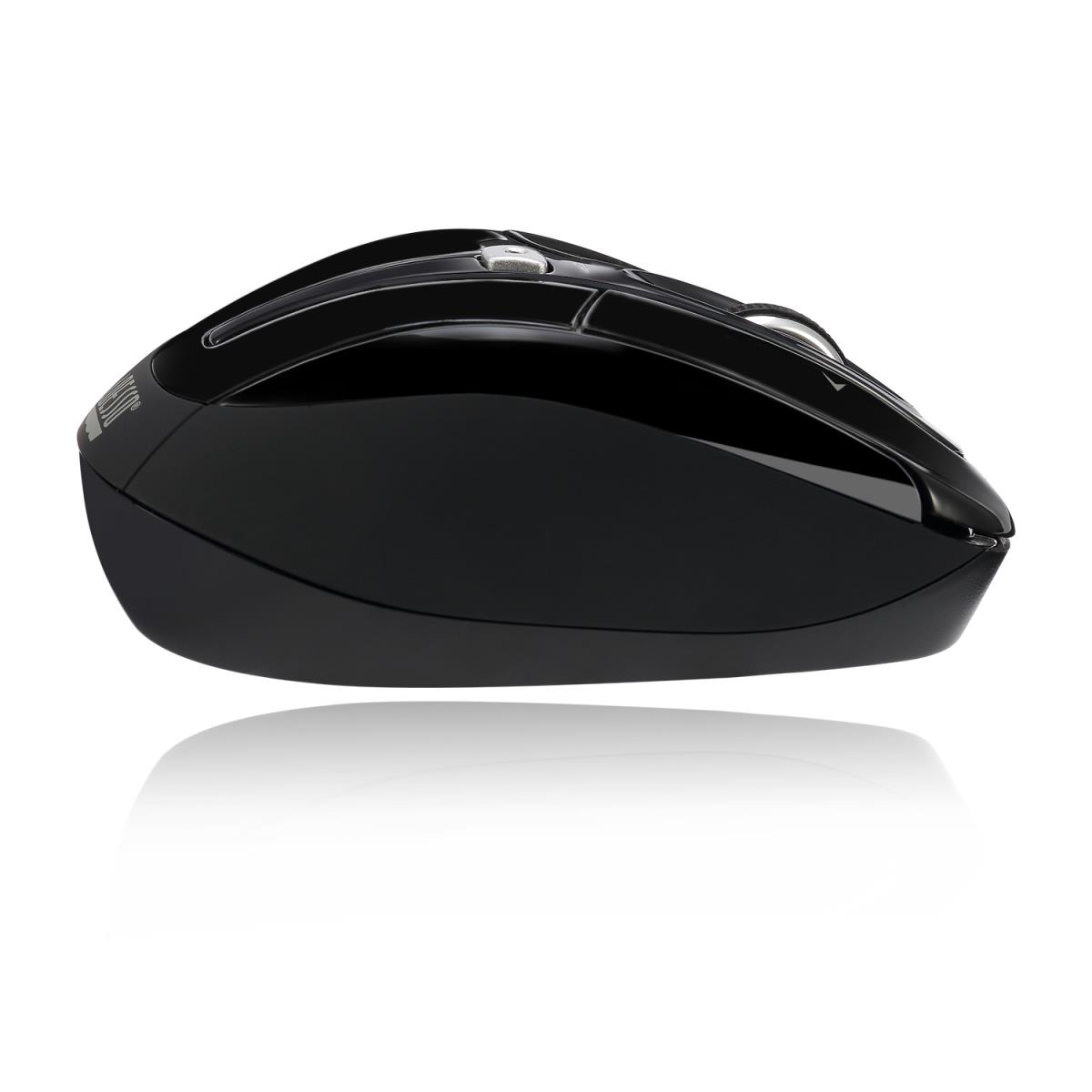 ADESSO Imouse S60b Wireless 5 Buttons 4 Way Scroll Programable Mini Mouse (black)