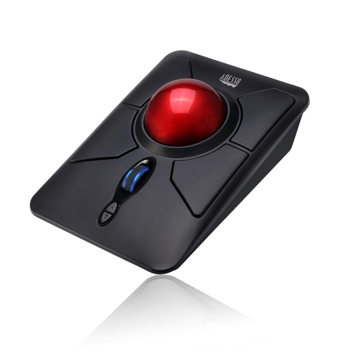 ADESSO Imouse T50 Wireless Ergonomic Programable Desktop Trackball