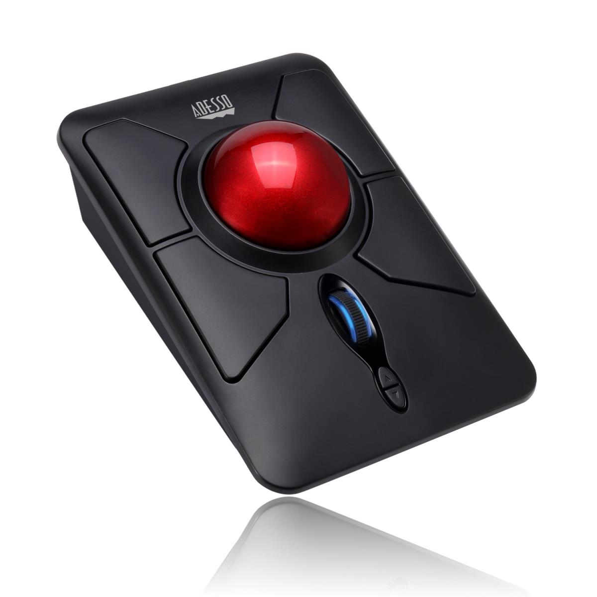 ADESSO Imouse T50 Wireless Ergonomic Programable Desktop Trackball