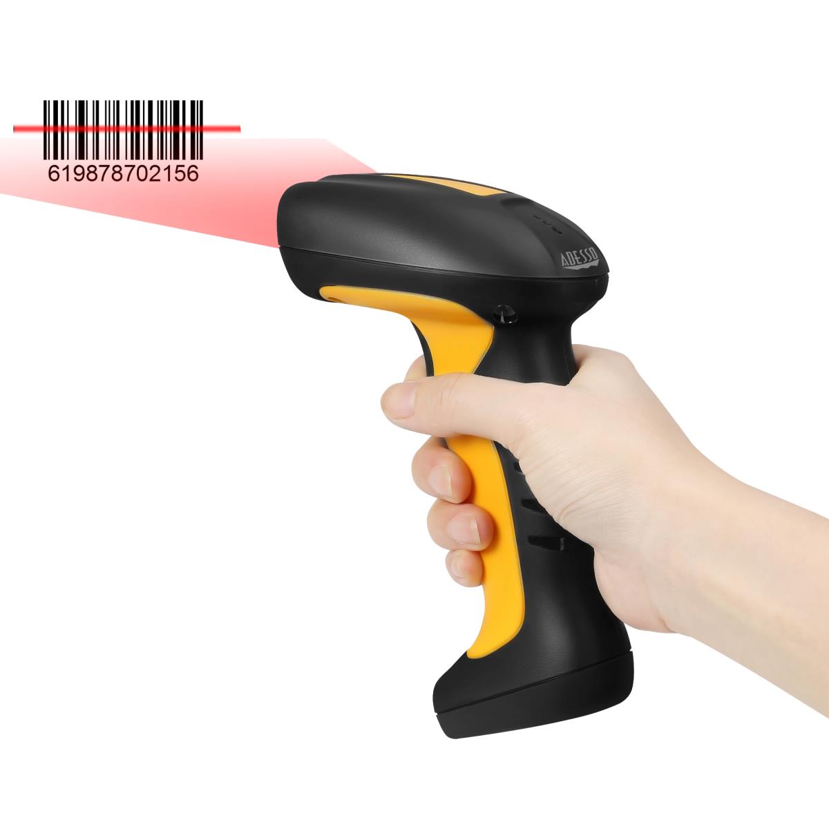 ADESSO Nuscan 4100b Adesso Bluetooth Waterproof Ccd Barcode Scanner (black)