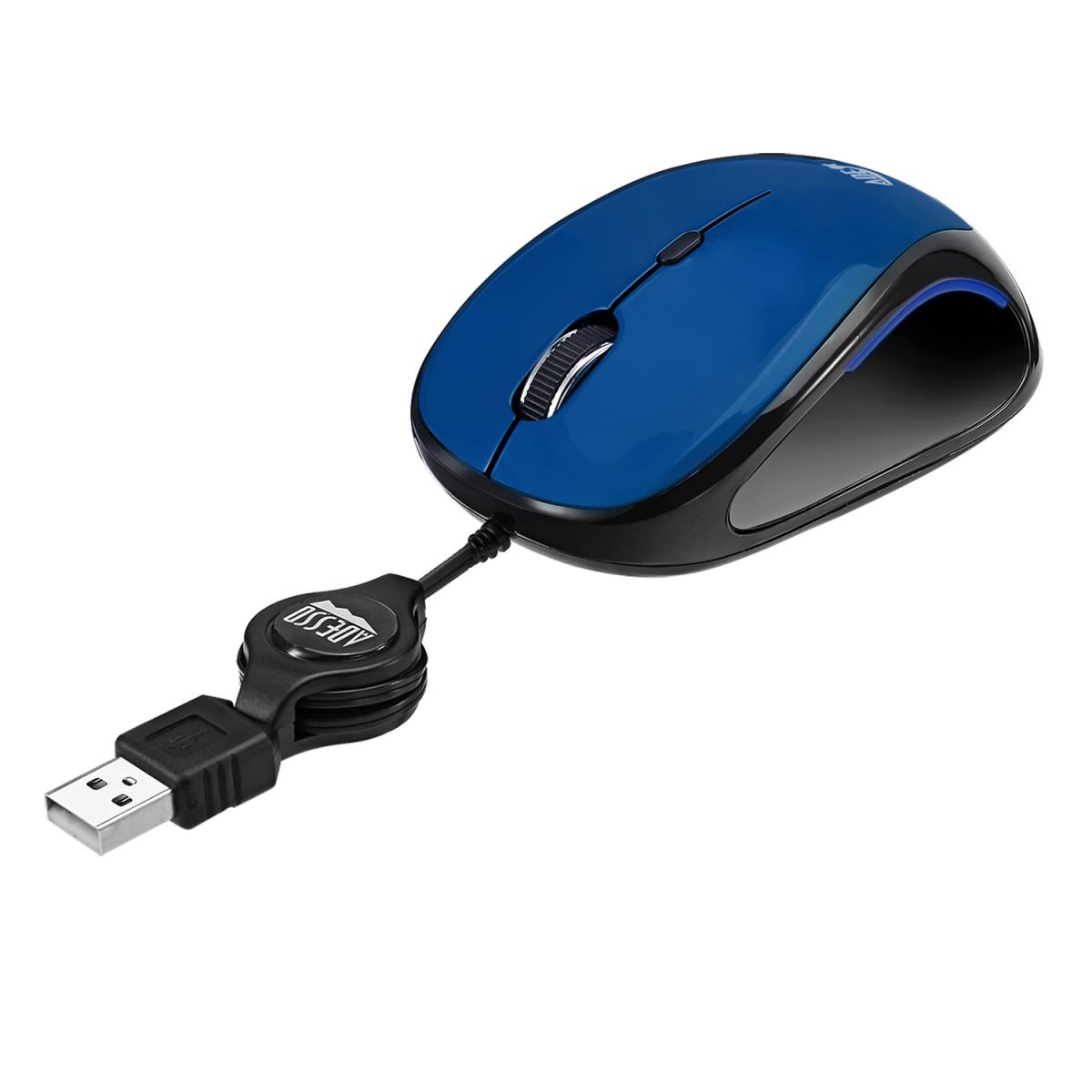 ADESSO Imouse S8l Retrackable Nano Mouse (blue)