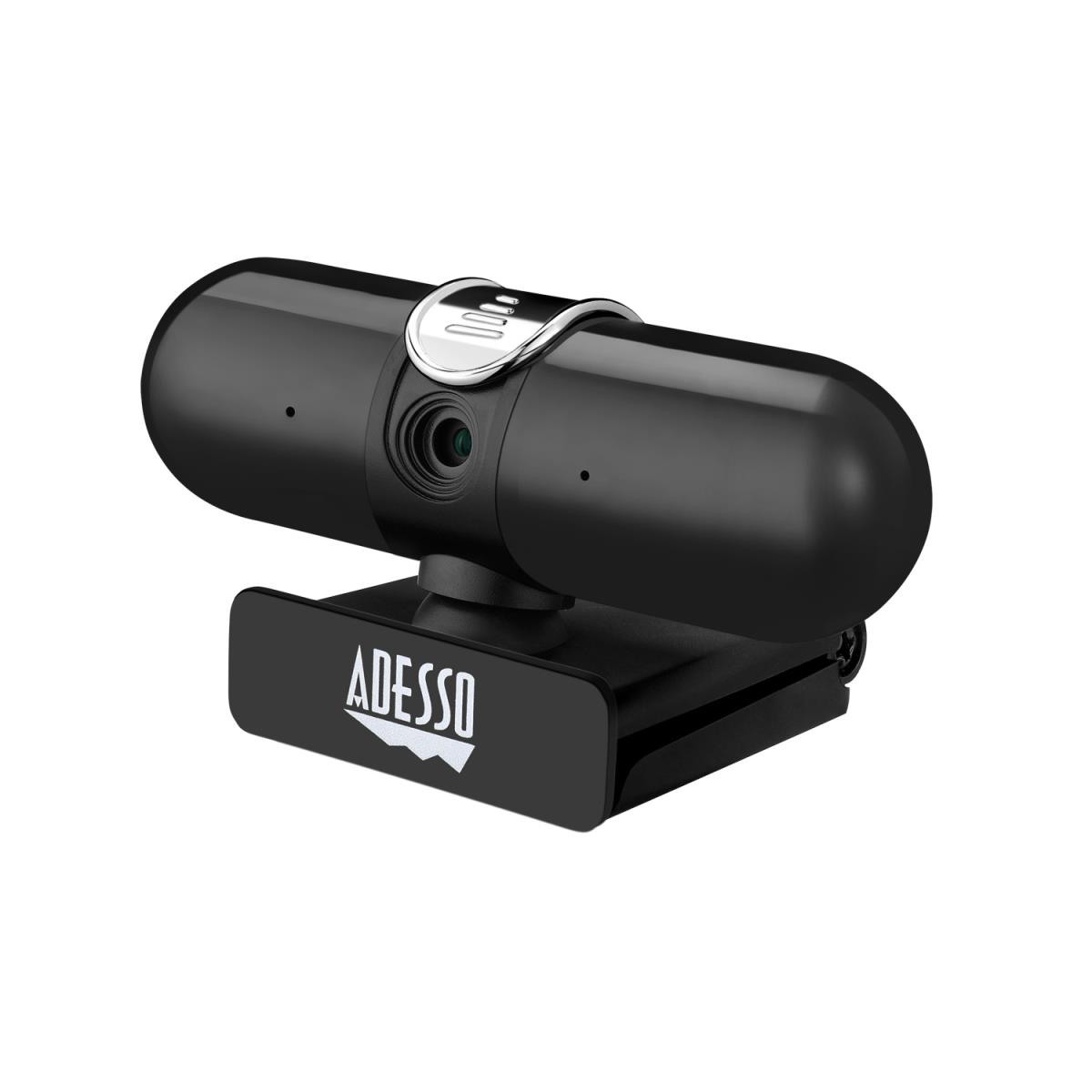 ADESSO 2k Quad Hd Webcam With Autofocus  Built-in Dual Microphones