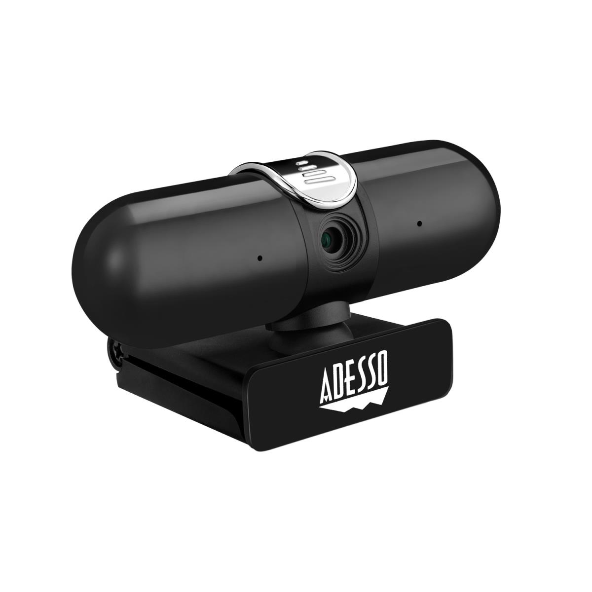 ADESSO 2k Quad Hd Webcam With Autofocus  Built-in Dual Microphones