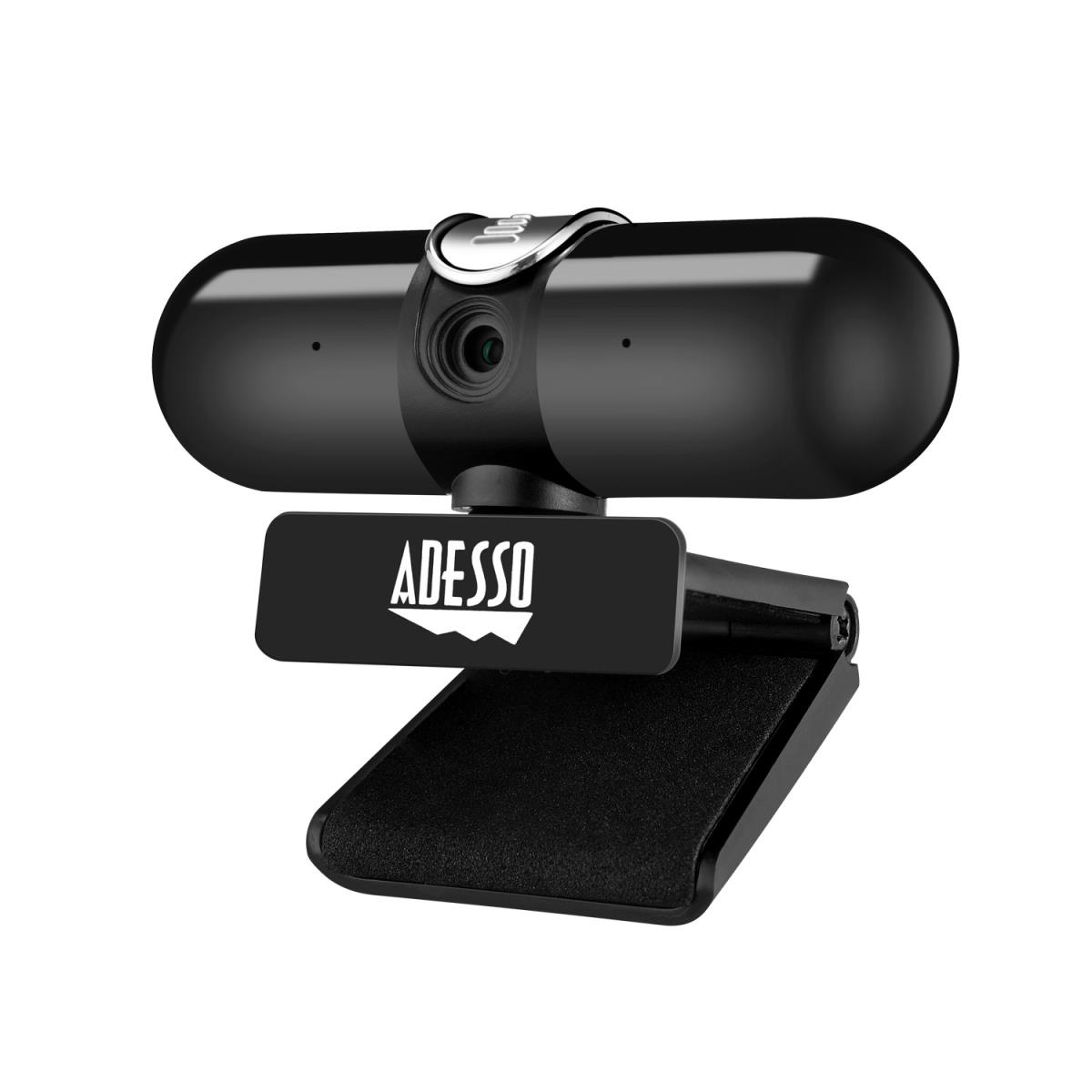 ADESSO 2k Quad Hd Webcam With Autofocus  Built-in Dual Microphones