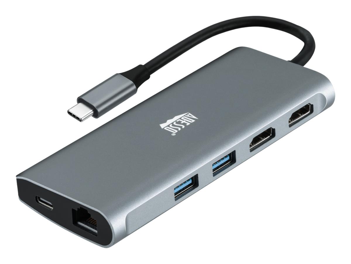 ADESSO Docking Station 9-in-1 USB-c Multi-port