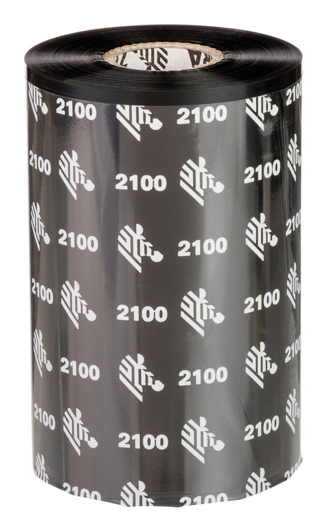 ZEBRA 2100 Wax Thermal Ribbon 80mmx450m Wax C25mm Box Of 12