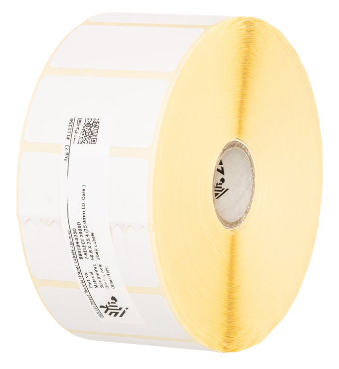 ZEBRA Z-select 2000d Label 102x25mm 2580 / Roll C25mm Box Of 12