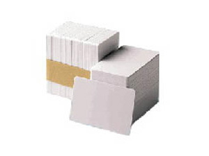 ZEBRA 500pk 30mil Lo-co Mag Stripe Std Pvc Cards 2.125inx3.385in (104523112)
