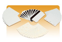 ZEBRA 500pk Premier Plus Blank White Cards 30mil (pvc Composite) (104524101)