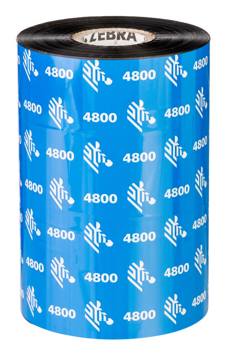 ZEBRA Ribbon 4800 Resin 40mm 450 Meters C-25mm Box Of 12
