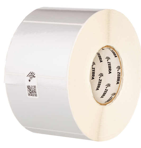 ZEBRA Z-ultimate 3000t 51 X 25mm Silver 5180 Label / Roll C-76mm Box Of 10